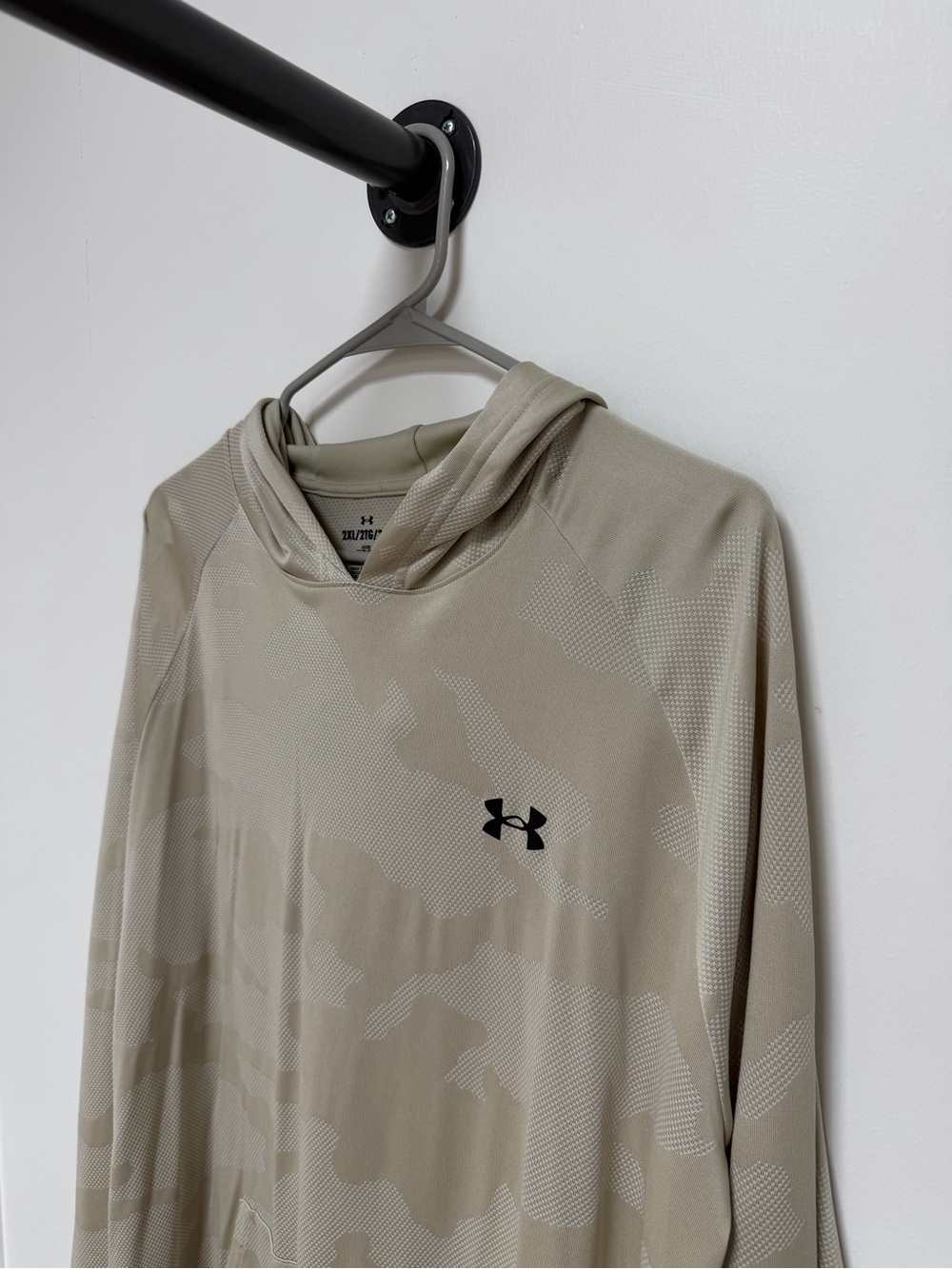 Under Armour Tan Camo Lightweight Hoodie